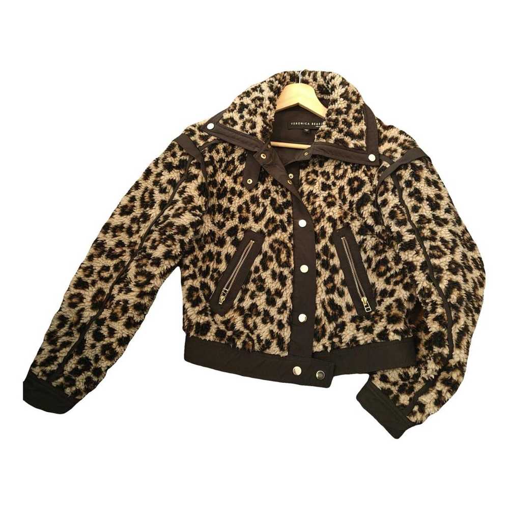 Veronica Beard Faux fur coat - image 1