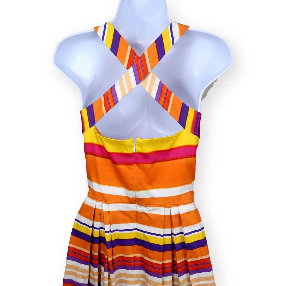 Calvin Klein Yellow Purple Striped Cotton Sundres… - image 8