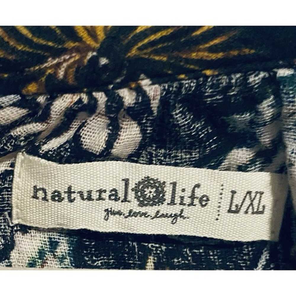 Natural Life Dress Womens Large XL Washed Black F… - image 8