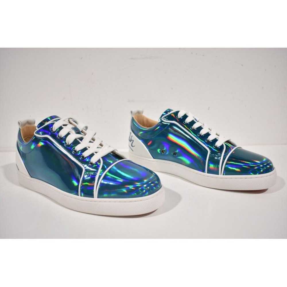 Christian Louboutin Patent leather low trainers - image 4