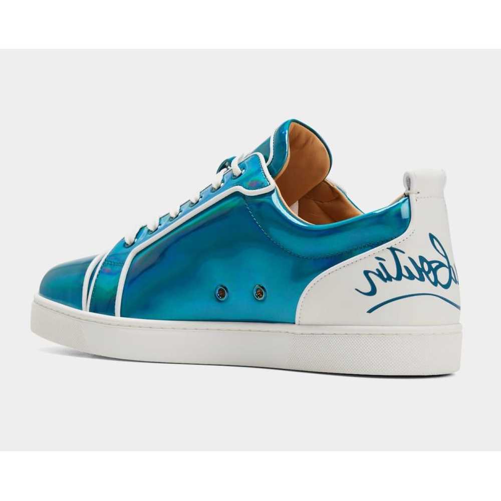 Christian Louboutin Patent leather low trainers - image 7