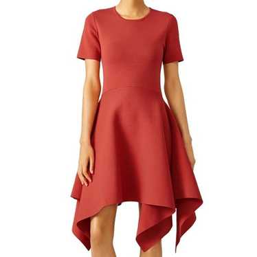 TY-LR Anthropologie Asymmetrical Knit Dress Size S