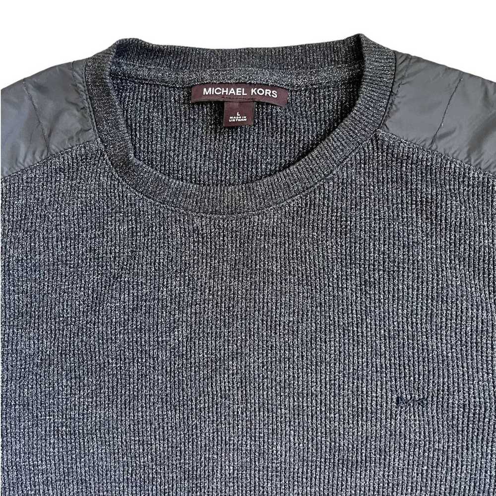 Michael Kors Sweatshirt Sweater Gray Should Patch… - image 3