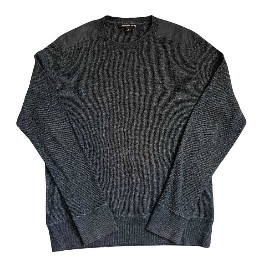 Michael Kors Sweatshirt Sweater Gray Should Patch… - image 7