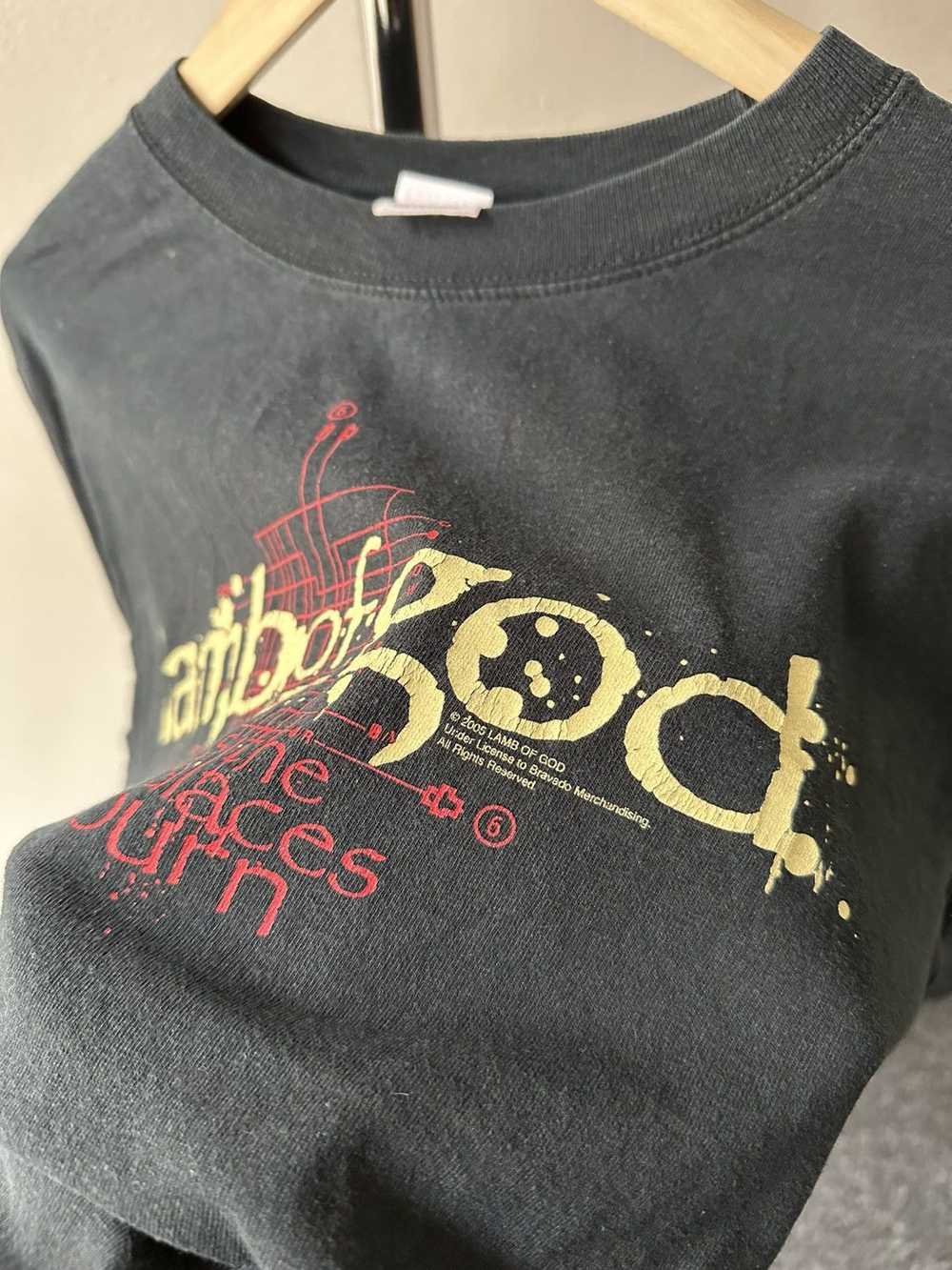 Band Tees × Vintage Vintage Lamb of God “As the p… - image 5