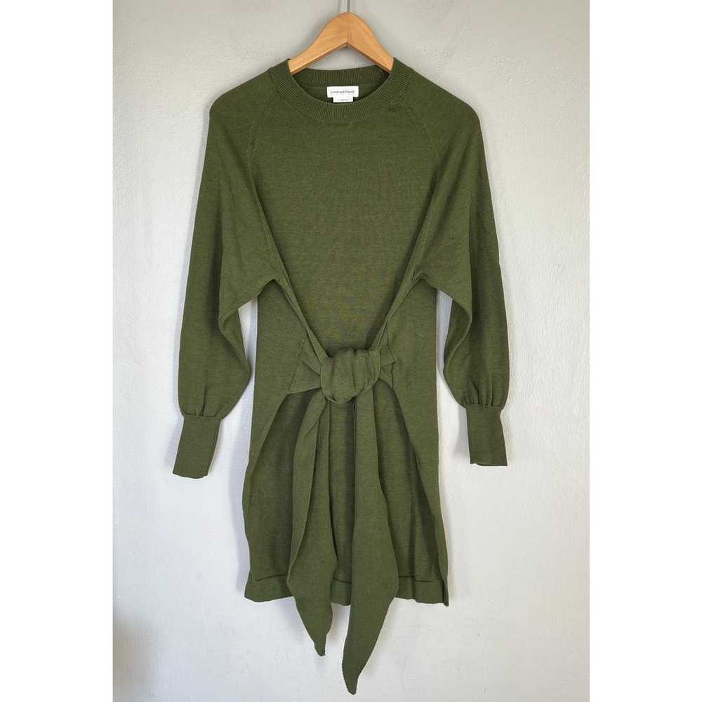 Lovers and Friends Women's Green Elana Sweater Dr… - image 2