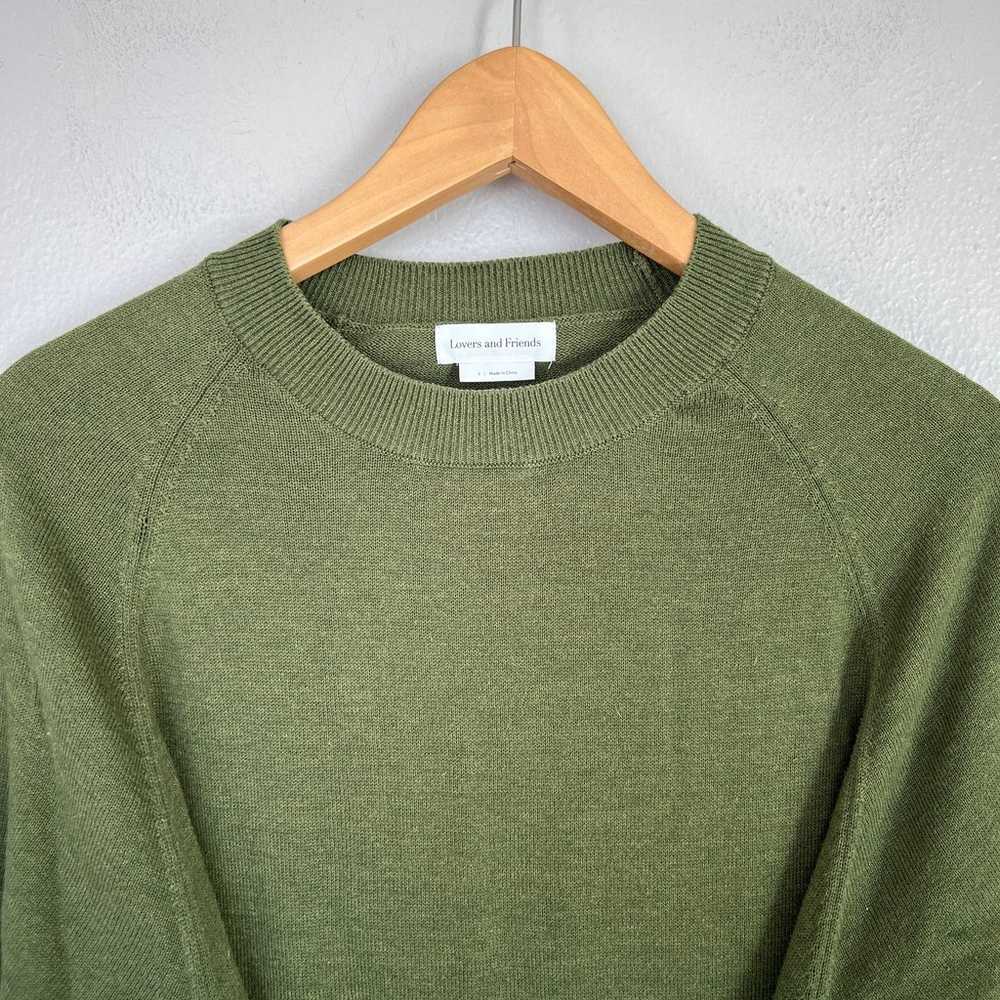 Lovers and Friends Women's Green Elana Sweater Dr… - image 4