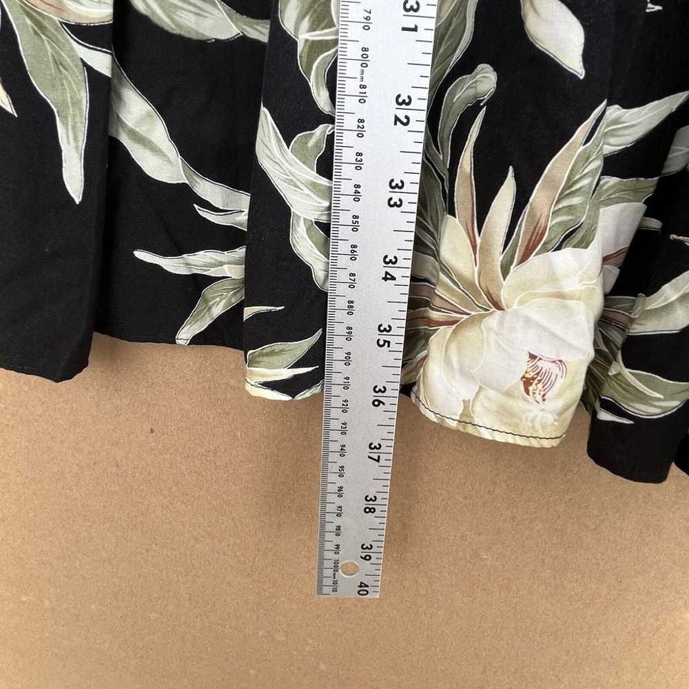 Iolani Vintage Hawaiian Dress Knee Length Floral … - image 5