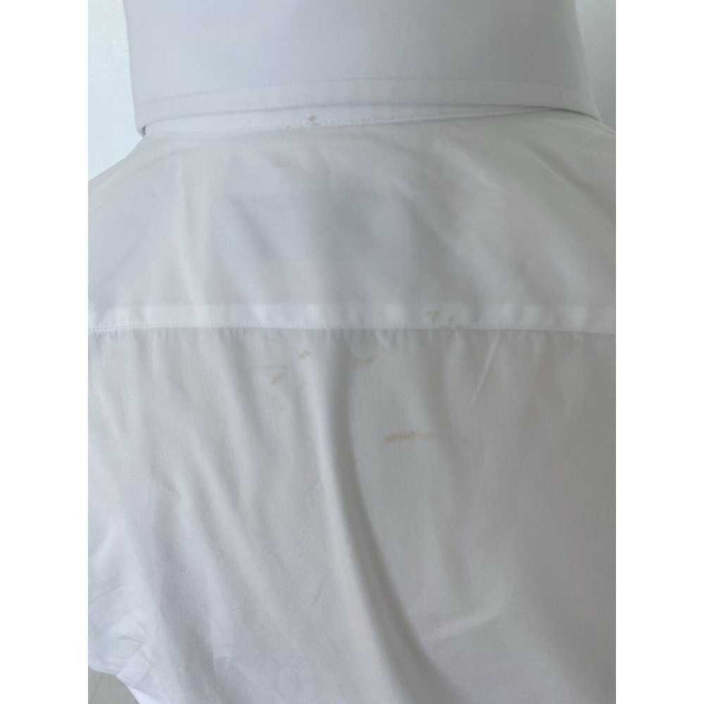 Charvet Charvet Paris White Men's Pleated 15.5/39… - image 6