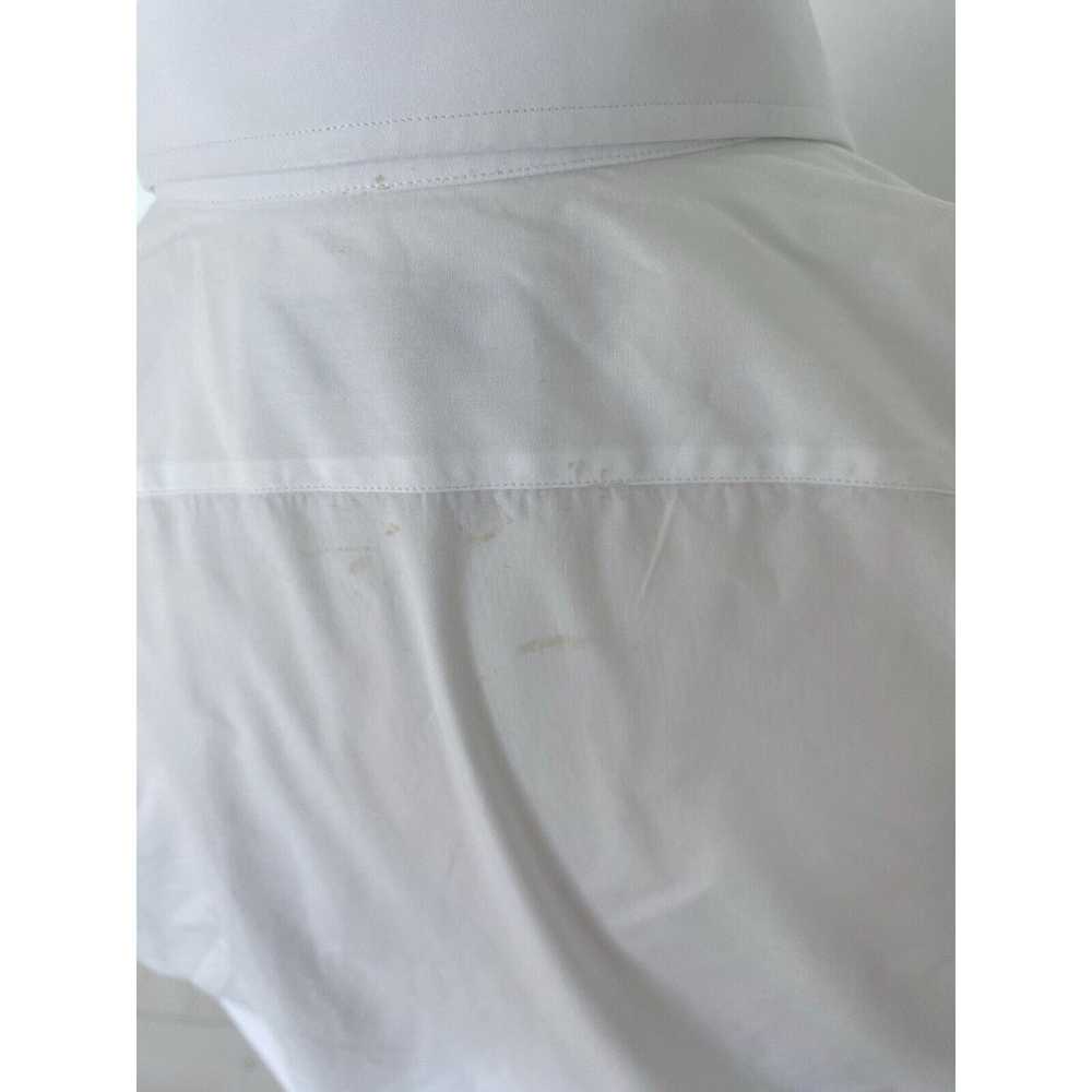 Charvet Charvet Paris White Men's Pleated 15.5/39… - image 7