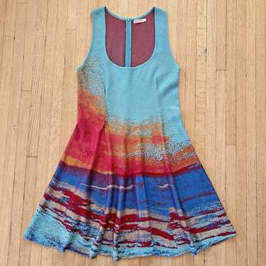 Knit Colorful Mini Dress by Anthropologie Cecilia… - image 1