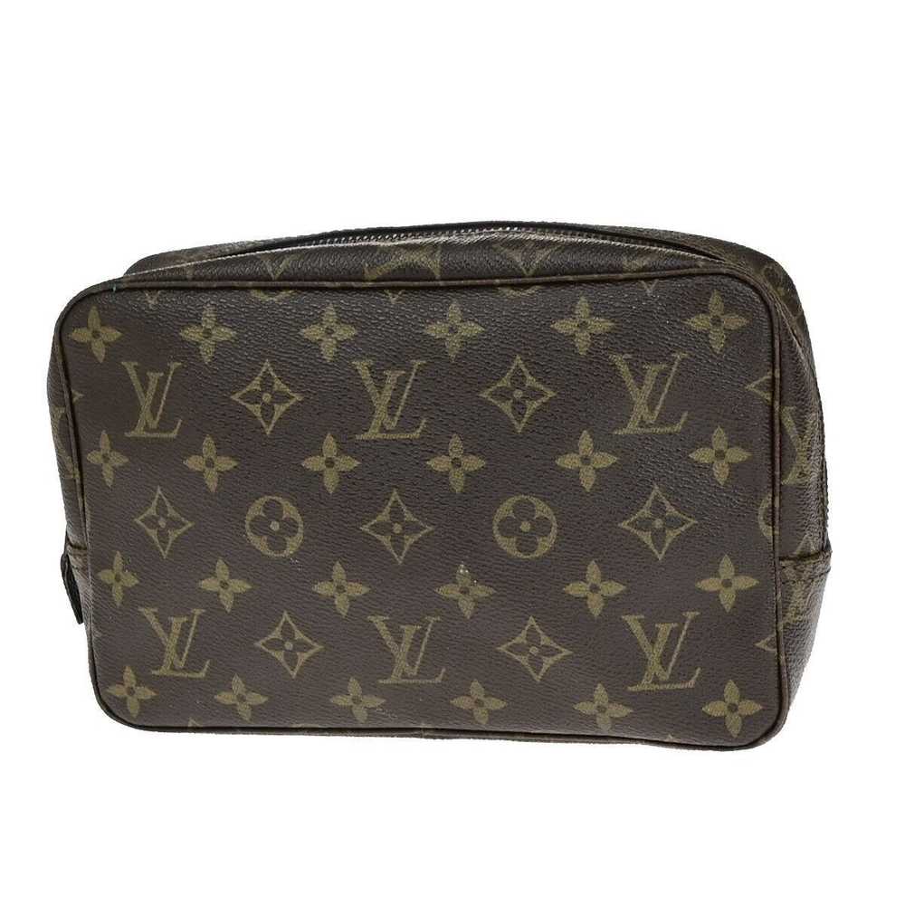 Louis Vuitton Trousse De Toilette Brown Canvas Cl… - image 1