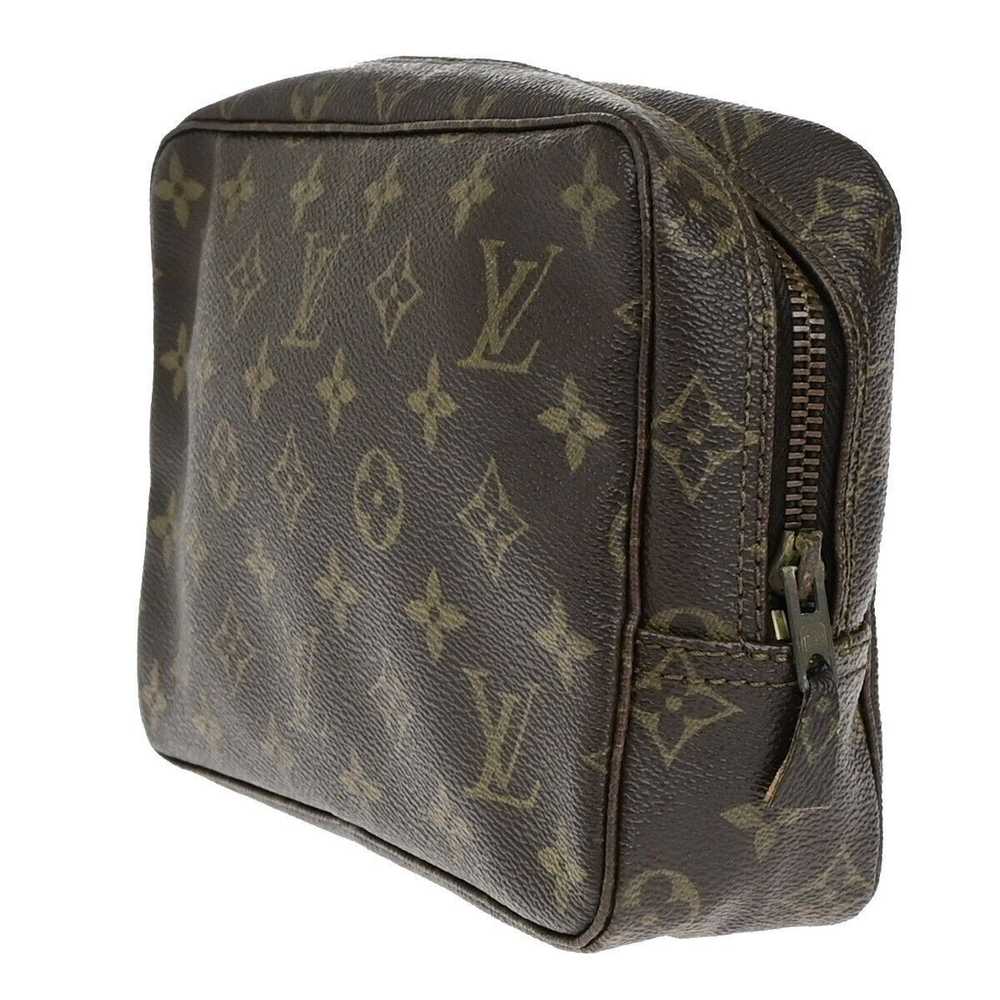 Louis Vuitton Trousse De Toilette Brown Canvas Cl… - image 4