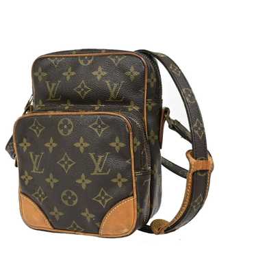 Louis Vuitton Amazon Brown Gold Plated Shoulder B… - image 1