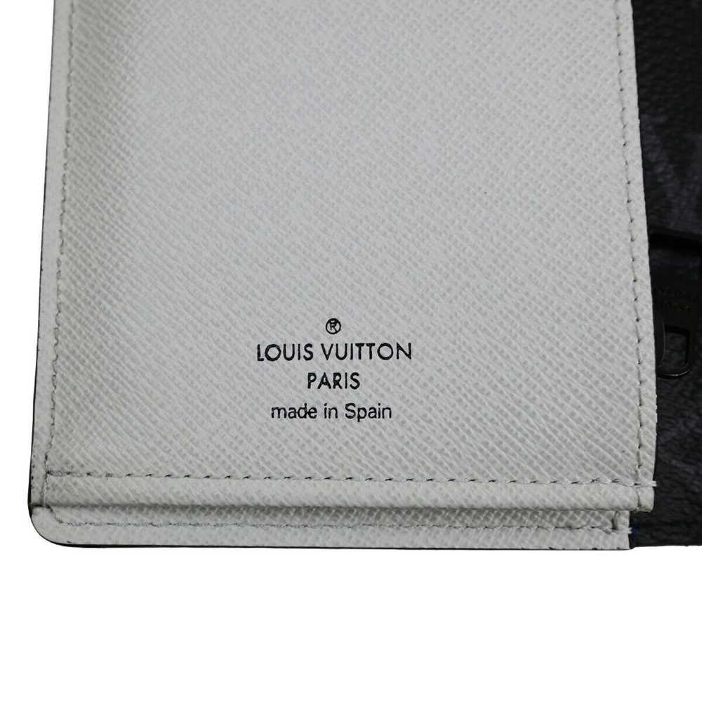 Louis Vuitton Brazza Blue Leather Wallet (Pre-Own… - image 7