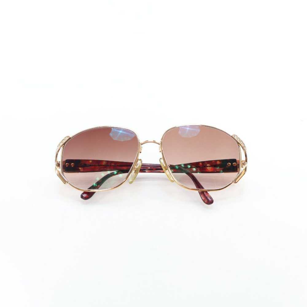 Dior Dior Vintage Crystal Embellished Rimmed Sung… - image 7