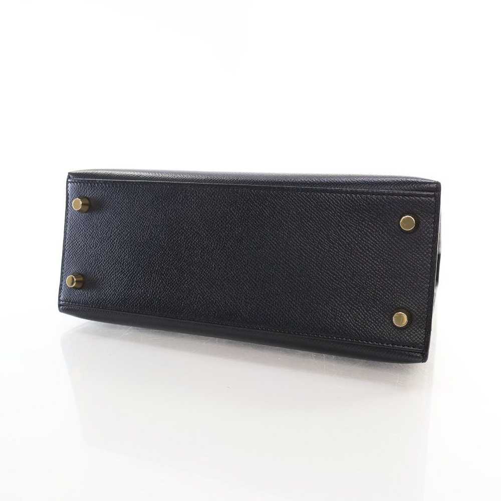 Hermes Hermes Kelly 25 Black Epsom - image 7