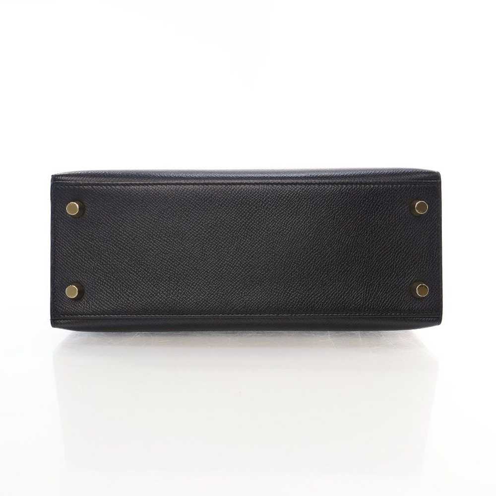 Hermes Hermes Kelly 25 Black Epsom - image 9