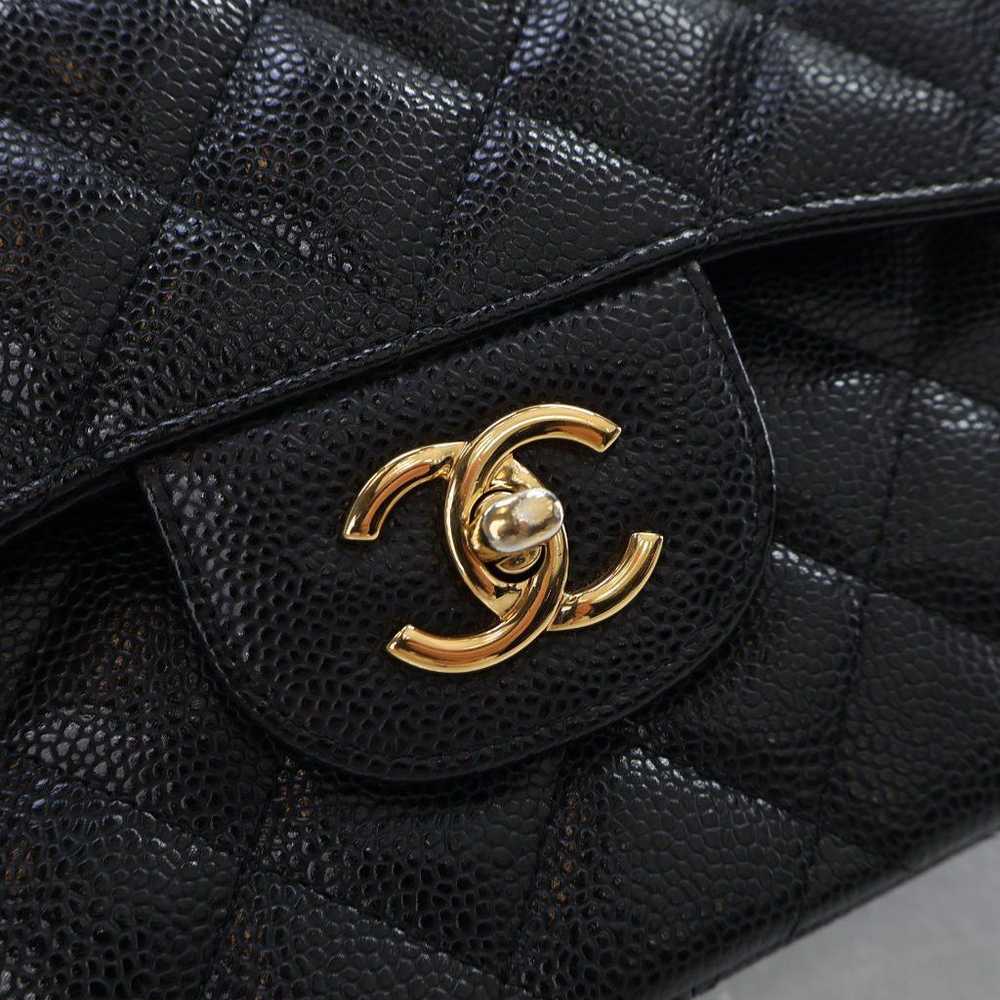 Chanel Chanel Jumbo Black Caviar Double Classic F… - image 4