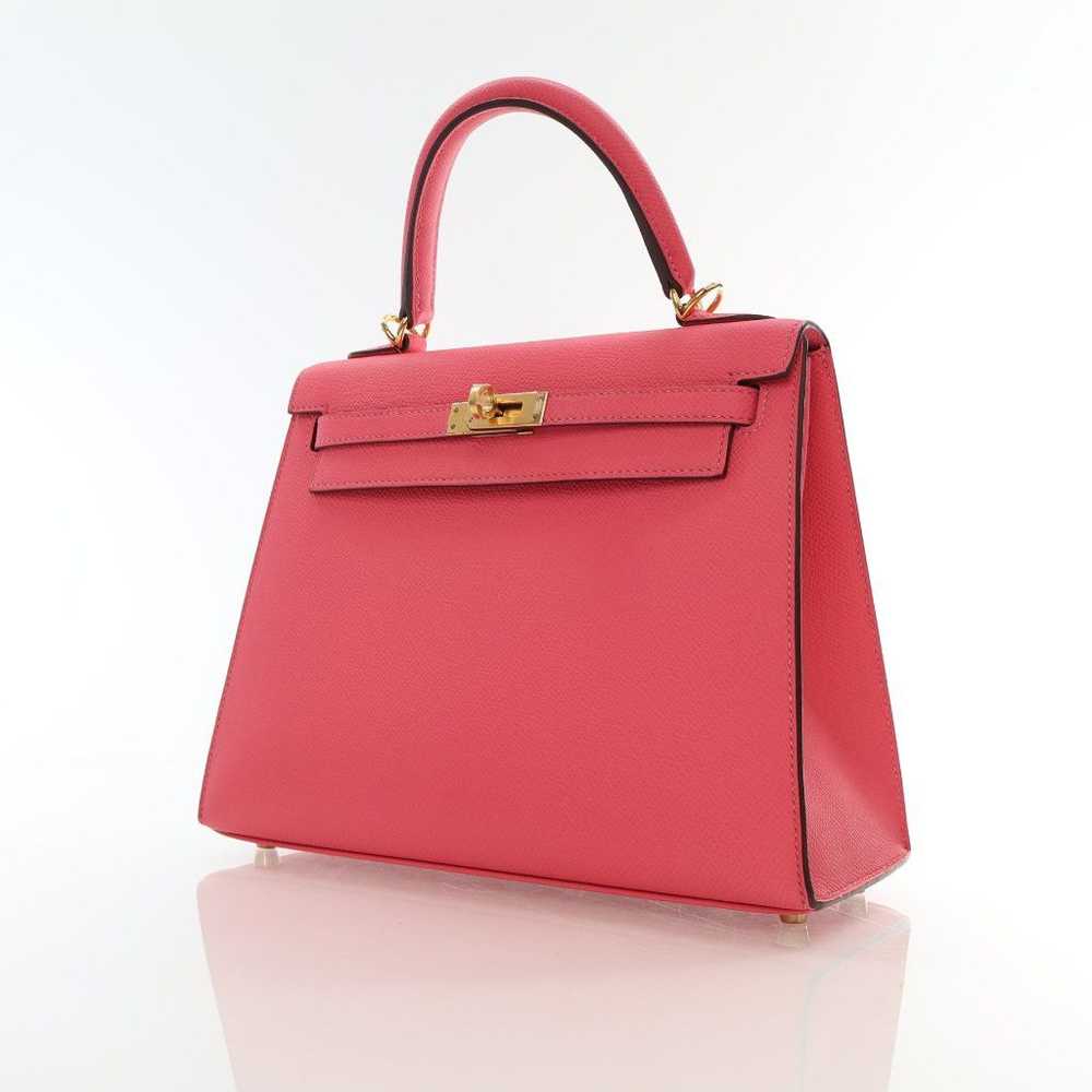 Hermes Hermes Rose Azalee Epsom Kelly 25 - image 3