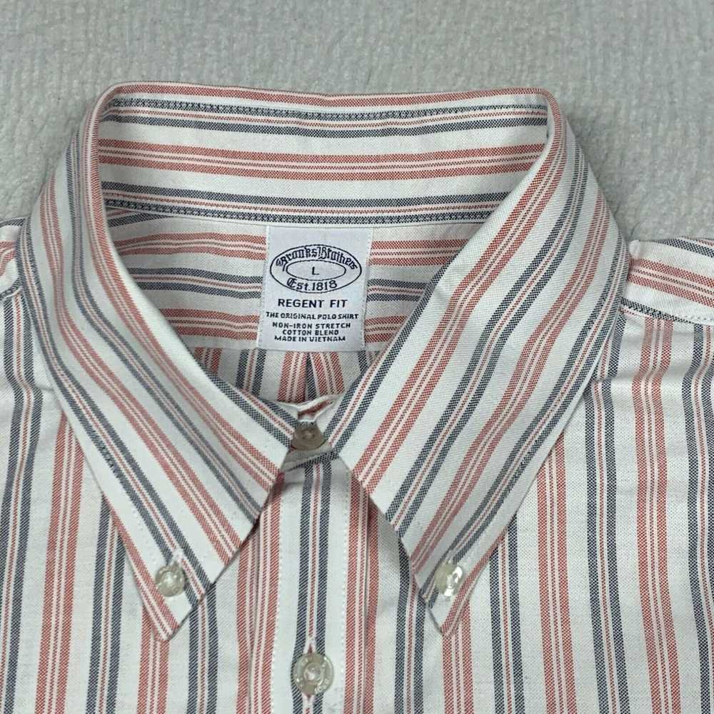 Brooks Brothers Multicolor Stripe Long Sleeve Reg… - image 3