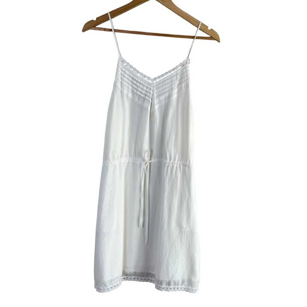 Anthropologie Sunday in Brooklyn Silk White Slip … - image 1