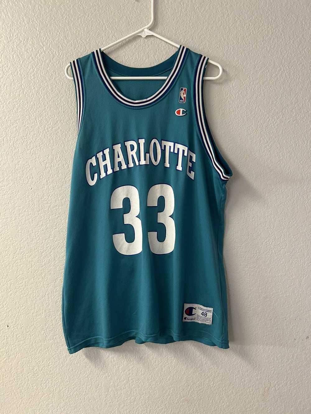 Champion Vtg 90s Champion Charlotte Hornets Baske… - image 2