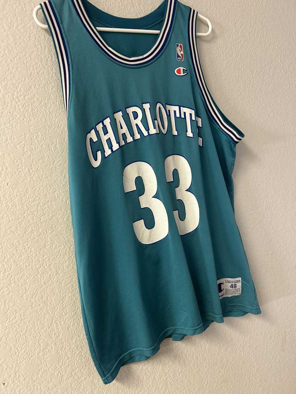 Champion Vtg 90s Champion Charlotte Hornets Baske… - image 6