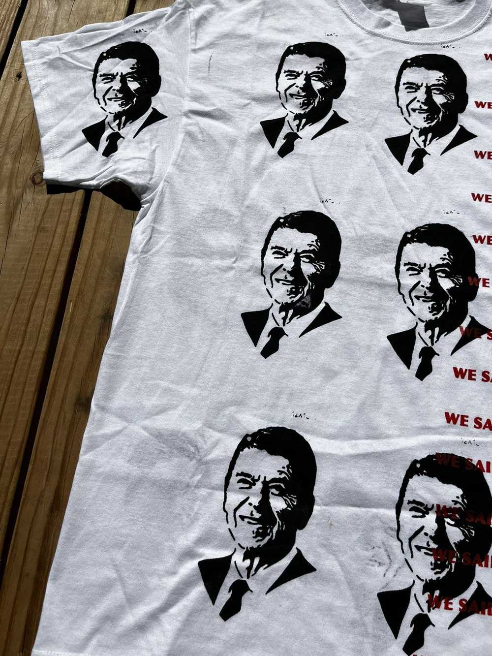 Custom × Streetwear All Over Print Ronald Reagan … - image 4