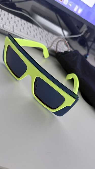 Kenzo Kenzo neon glow in the dark sunglasses