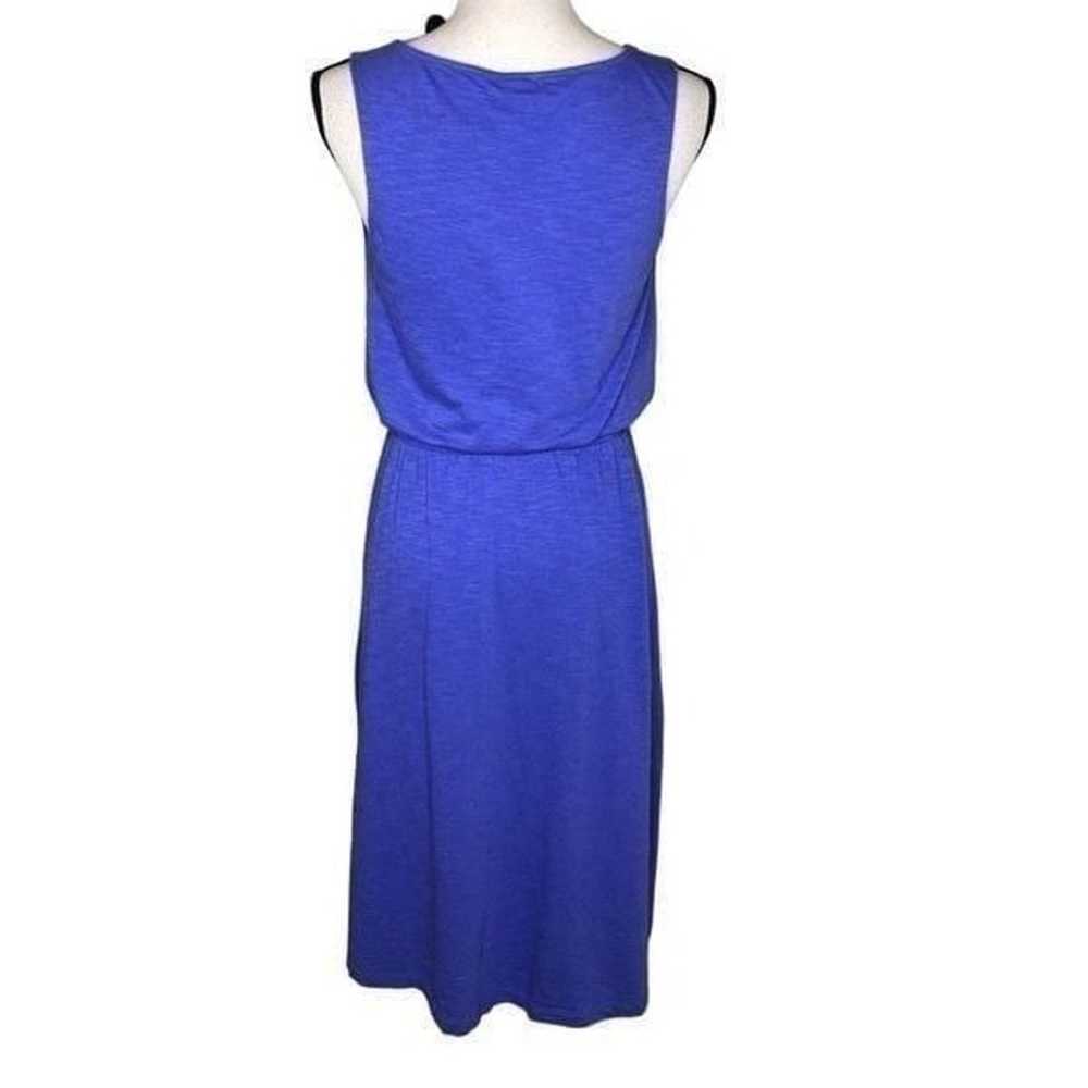 Lilla P Drape Front High Low Hem Dress Size S - image 3