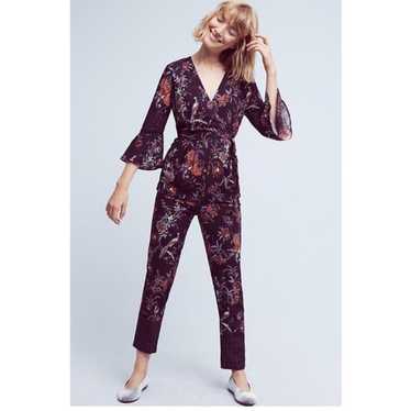 Maeve by Anthropologie Espoir Jumpsuit bell sleev… - image 1