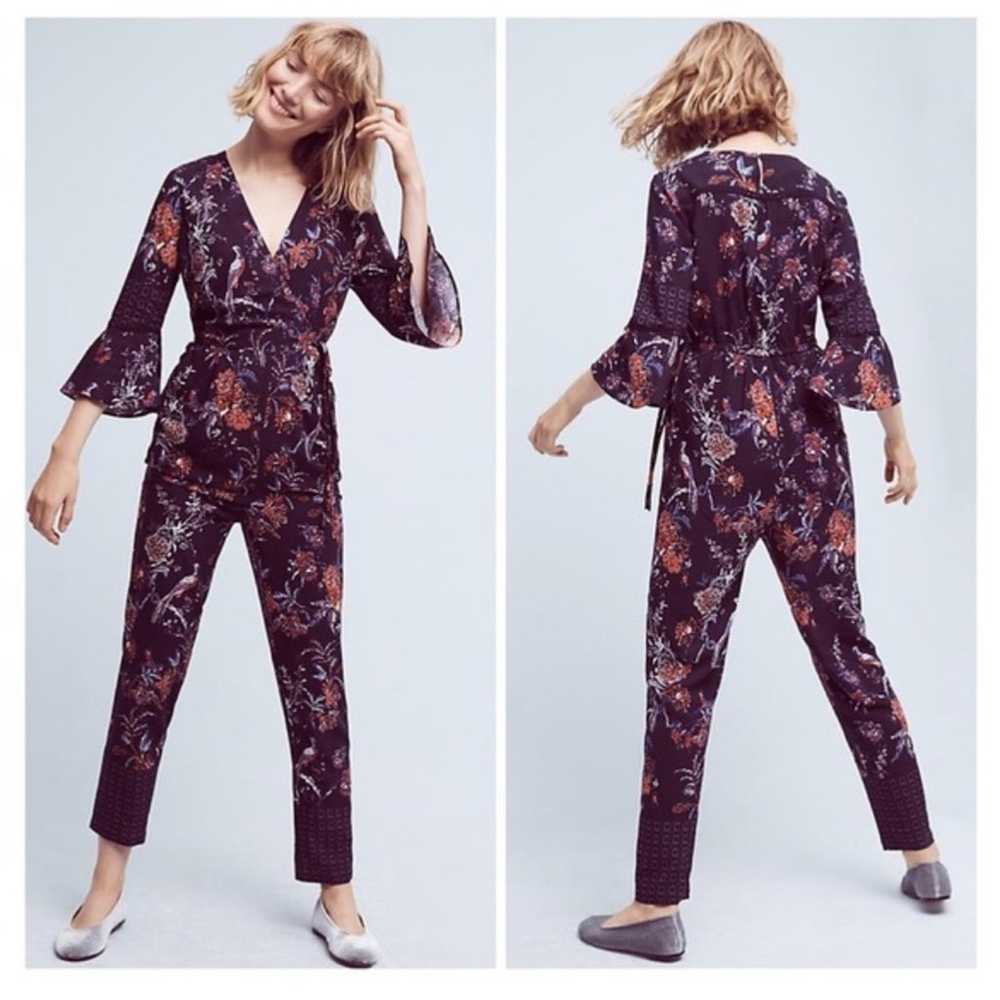 Maeve by Anthropologie Espoir Jumpsuit bell sleev… - image 3