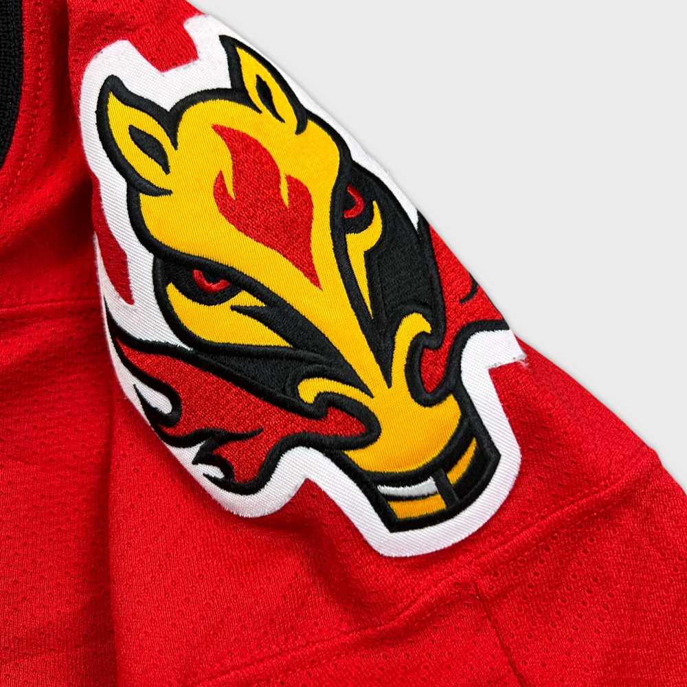 Ccm × NHL × Vintage 90s CCM Calgary Flames Hockey… - image 5