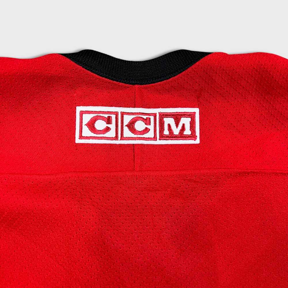 Ccm × NHL × Vintage 90s CCM Calgary Flames Hockey… - image 7