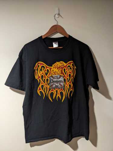 トップス 00s \"CHARLIE DON'T CHOP\" CHOPPERS INC Charlie don't Chop! An old @choppers.inc shirt #sturgis