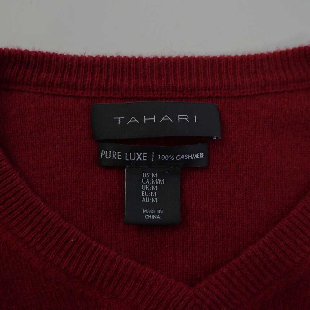 Elie Tahari Tahari Pure Luxe 100% Cashmere Medium… - image 5