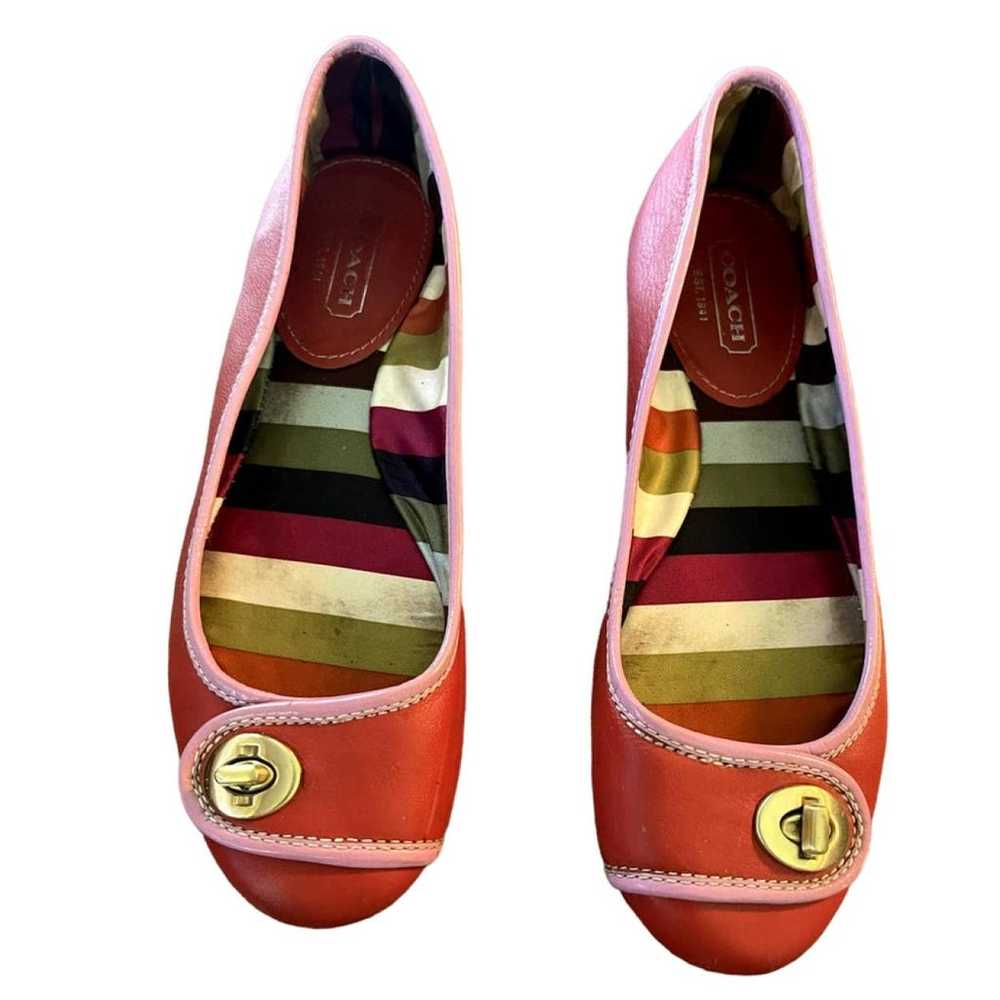 Coach Leather flats - image 3