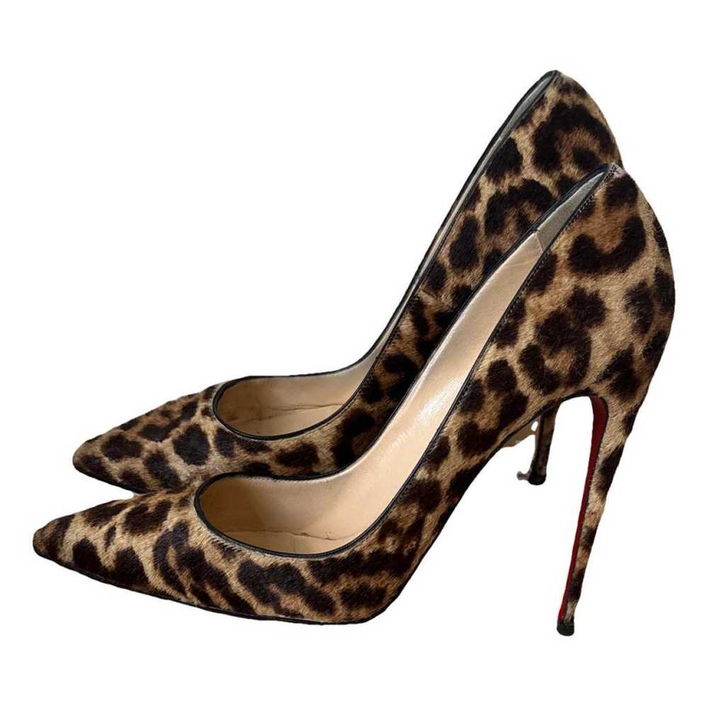 Christian Louboutin So Kate pony-style calfskin h… - image 1