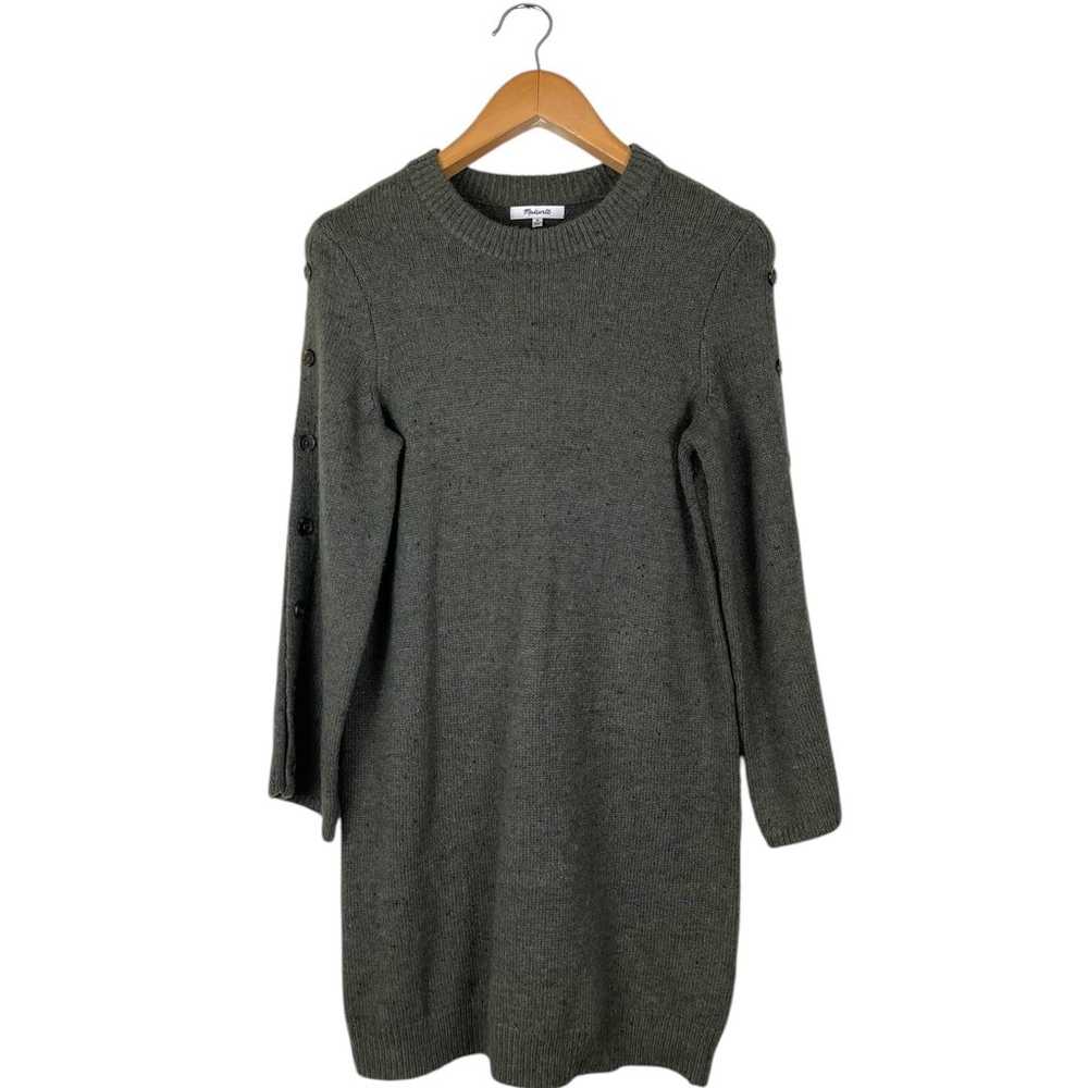 Madewell Donegal Women’s Medium Green Wool Sweate… - image 1