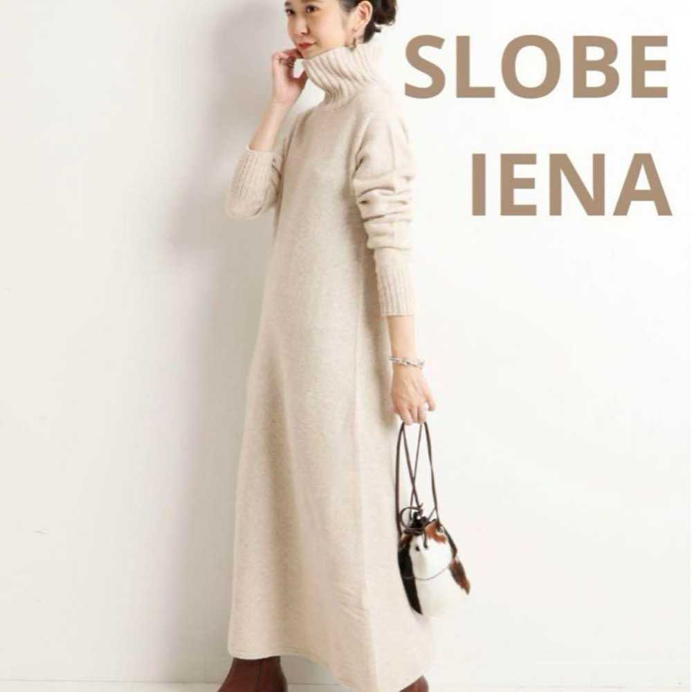 SLOBE IENA CASADEL Turtle Flare Knit Dress - image 1