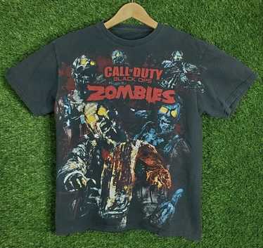 RARE 2011 Call of Duty Black Ops shops Zombies Xbox Video Game Promo Shirt 2XL