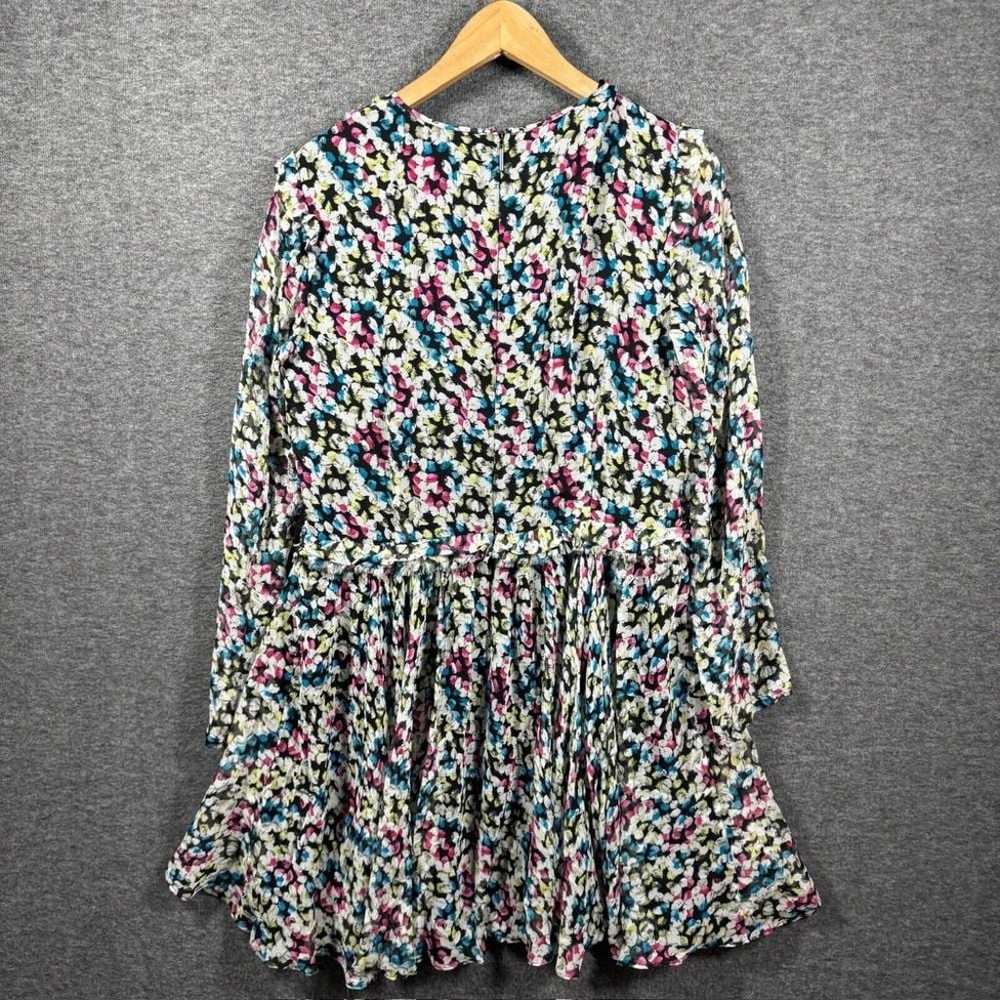 Jason Wu Colorful Long Sleeve Dress Womens Size 1… - image 3