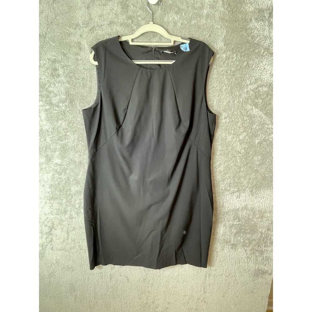 Boss Hugo Boss Dress Black Sleeveless French Dark… - image 1