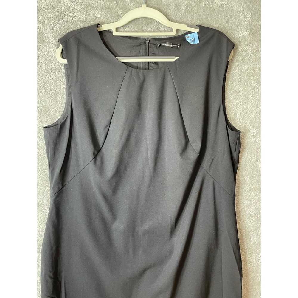 Boss Hugo Boss Dress Black Sleeveless French Dark… - image 2