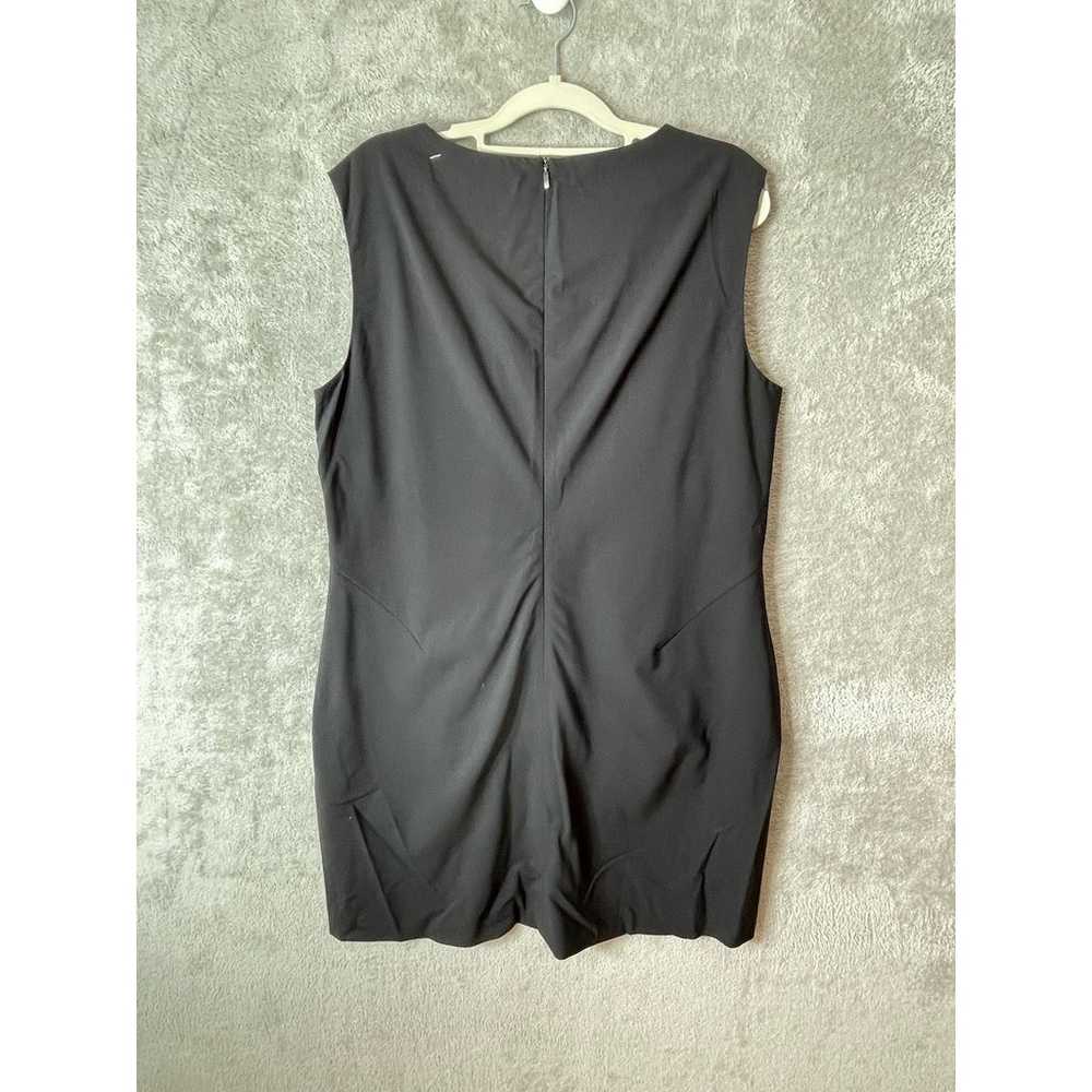 Boss Hugo Boss Dress Black Sleeveless French Dark… - image 3