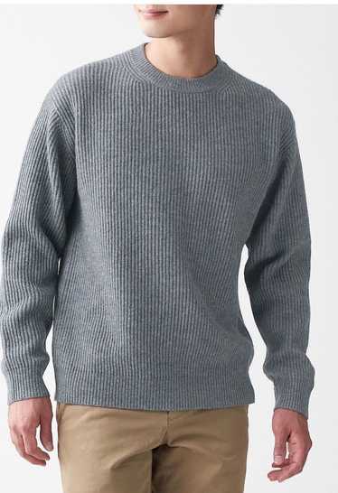 Muji Yak wool ribbed sweater