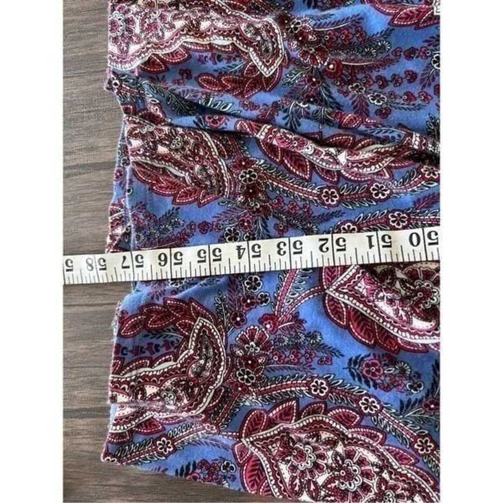 Talbots Multicolored Paisley Moroccan Multicolore… - image 9