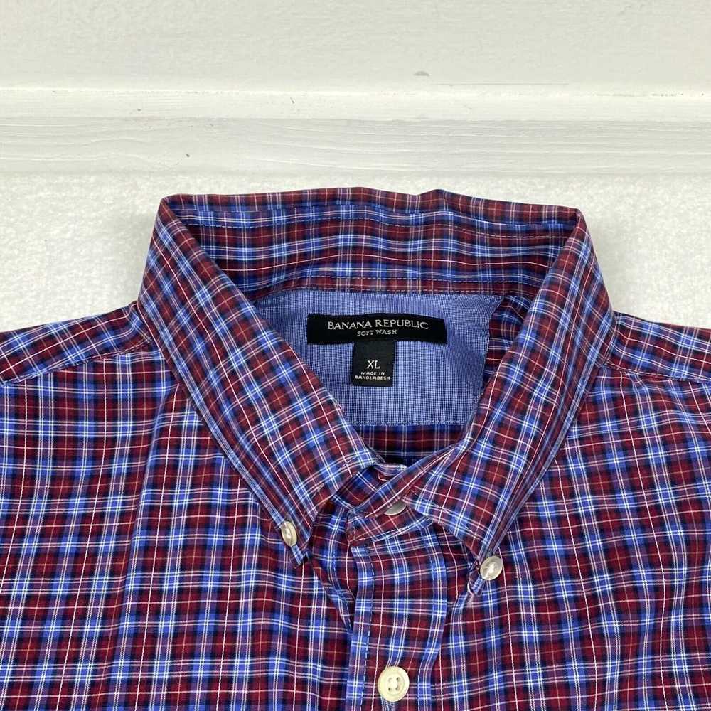 Banana Republic Banana Republic Shirt Mens XL Mul… - image 3