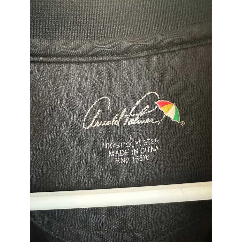 Other Arnold Palmer Black Short Sleeve Button Col… - image 11